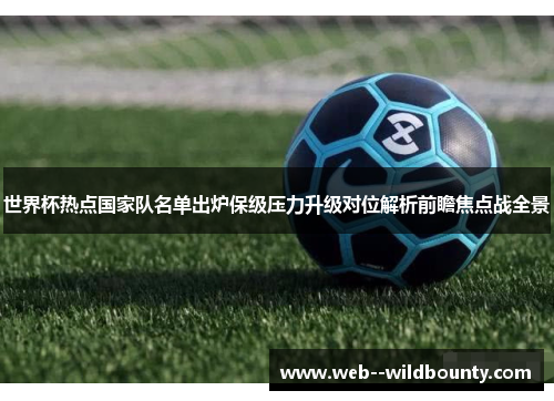 世界杯热点国家队名单出炉保级压力升级对位解析前瞻焦点战全景 世界杯热点国家队名单出炉保级压力升级对位解析前瞻焦点战全景